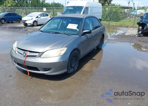 2004 Honda Civic Lx из США, поврежденный, VIN 2HGES16594H559798